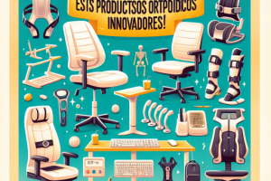 ¡Mejora tu postura con estos productos ortopédicos innovadores!